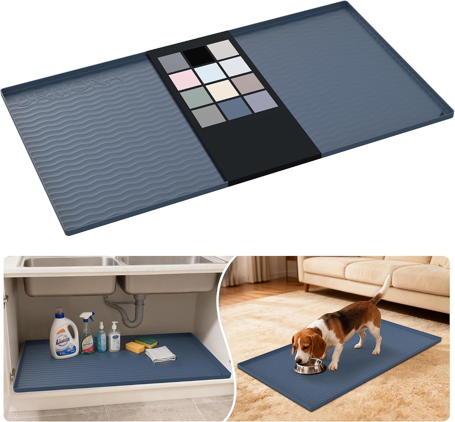 Urmona blue silicone mat